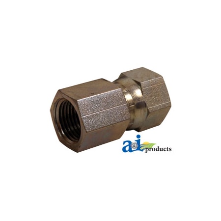 A & I Products Female JIC Swivel X Female NPT Straight Adapter 3.75" x4" x2" A-43D25